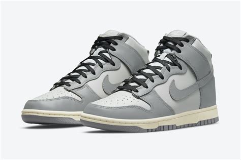 dunks nike grey|grey Nike dunks high tops.